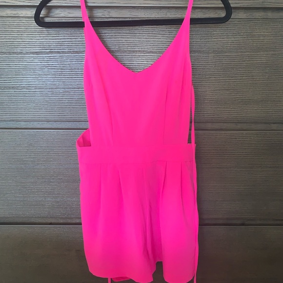 Hot Pink Romper - Picture 5 of 7